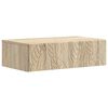 vidaXL Seinale kinnitatav k&uuml;lglaud Sonoma tamm 87,5 x 34,5 x 17 cm