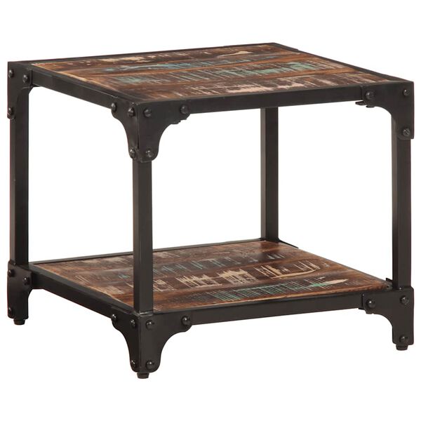 vidaXL kohvilaud, 40 x 40 x 36 cm, taastatud puit