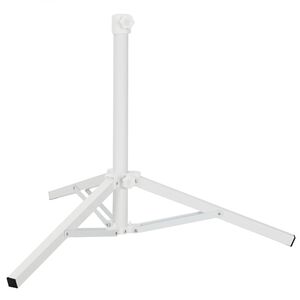 vidaXL Parasiilitald Valge Teras for 25-32 mm Pole