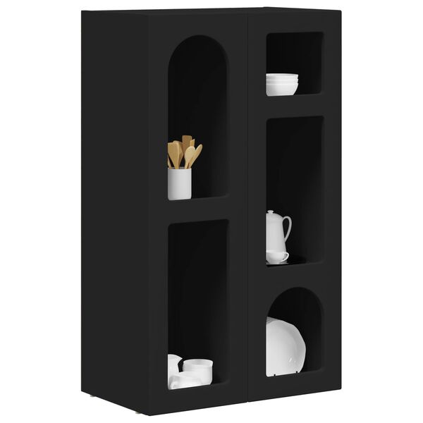 vidaXL K&otilde;ide Must 59 x 35 x 100,5 cm Tehispuit