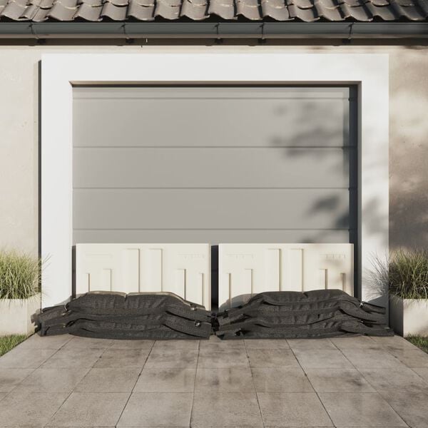 vidaXL liivakotid 100 tk, tumeroheline, 103 x 25 cm, HDPE