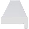 vidaXL Akna aluskate Valge 140 x 10 x 4,5 cm PVC