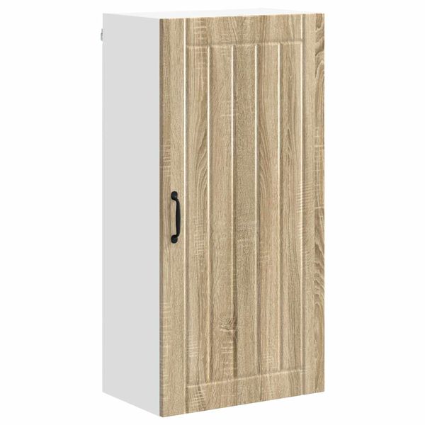 vidaXL Köögikapp riiuliga Sonoma tamm 50 x 31 x 100 cm Tehispuit