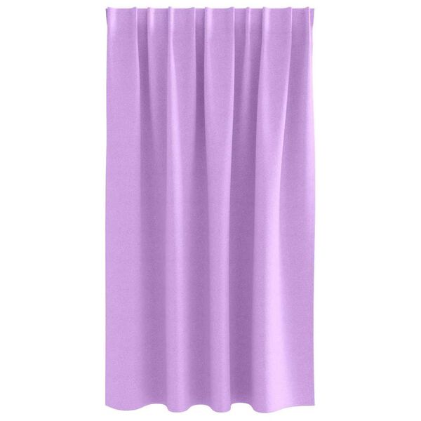 vidaXL Kardinad rõngastega 2 pcs Lilla 140 x 140 cm Polüester