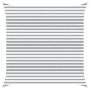 vidaXL P&auml;ikesepuri Helehall ja valge 3,6 x 3,6 m 100% pol&uuml;ester Oxford
