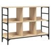 vidaXL kummut Sonoma tamm 102 x 32 x 73,5 cm t&ouml;&ouml;deldud puit