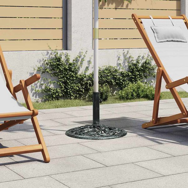 vidaXL päikesevarju alus, malm 12 kg 48 cm