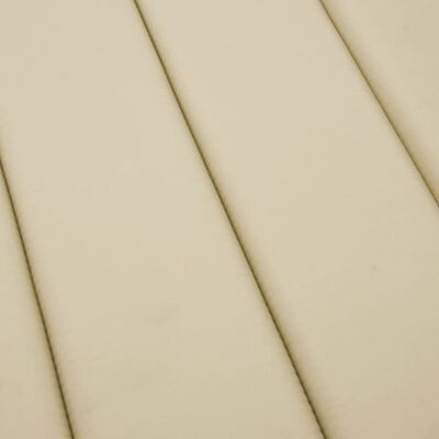 vidaXL päevitustooli padi, beež, 200x70x3 cm, oxford kangas