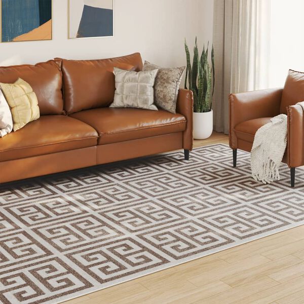 vidaXL toa- ja &otilde;uevaip, l&uuml;hikese narmaga, mitmev&auml;rviline, 190x300 cm