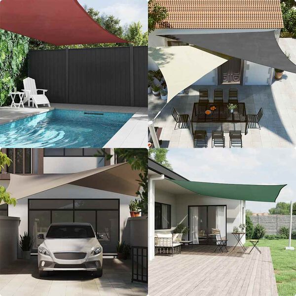 vidaXL oxford-kangast p&auml;ikesepuri, ristk&uuml;lik, 2 x 5 m, antratsiithall