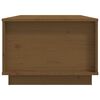 vidaXL kohvilaud, meepruun, 100 x 50 x 35 cm, männipuit