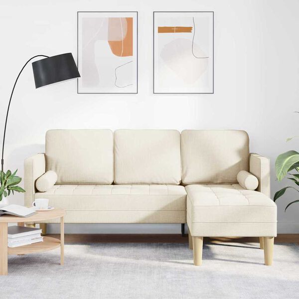 vidaXL Diivanikomplekt padjaga Lina 173 x 131 x 67 cm Pol&uuml;ester