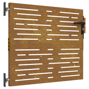 vidaXL aiav&auml;rav 85 x 100 cm corten terasest kandiline disain