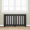 vidaXL Radiaatori kate Must tamm 149 x 20 x 82 cm Tehispuit