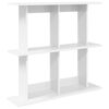 vidaXL Seinariiul Seinale kinnitav Valge 80 x 20 x 75 cm Tehispuit