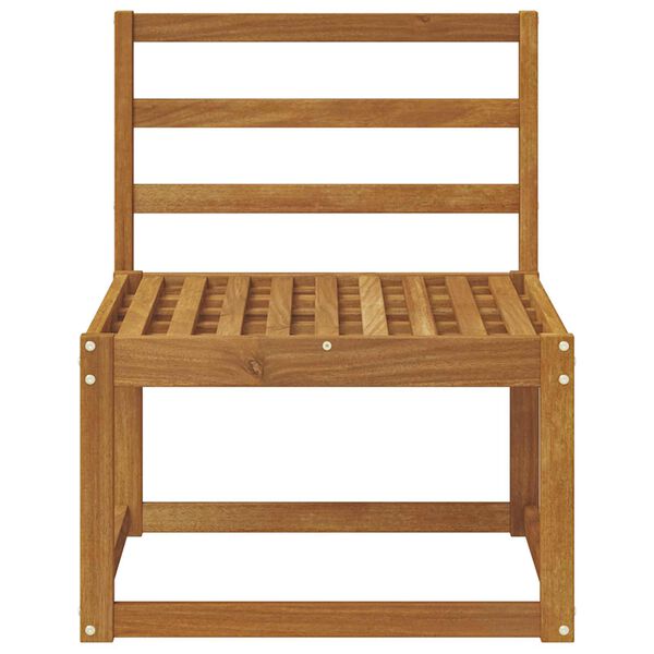 vidaXL V&auml;ljas Keskmine Diivan Tugev akatsiapuu Neutraalne