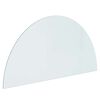 vidaXL Kaminaklaasi plaat L&auml;bipaistev 1200 x 600 mm Klaas