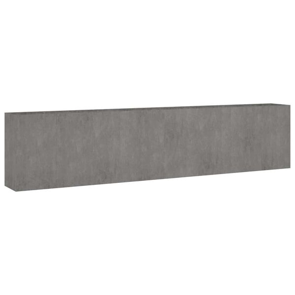 vidaXL taimekast, 360 x 40 x 80 cm, Corten-teras