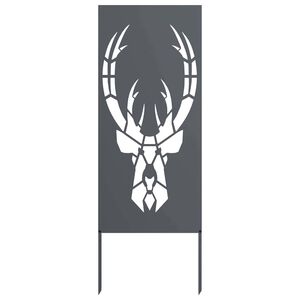 vidaXL Aia privaatsuse kate Antratsiit 50 x 140 cm K&uuml;lmpruun teras