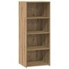 vidaXL K&otilde;rgushein Artisan tamm 50 x 41 x 124 cm Tehispuit