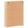 vidaXL Vannitoa peeglikapp uksega TULUM Sonoma tamm 60 x 16,5 x 78 cm
