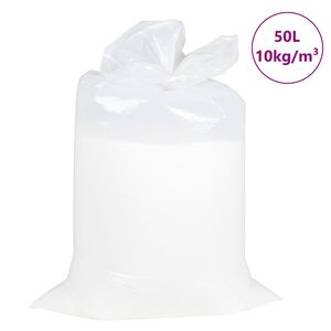 vidaXL Kott-tooli t&auml;idis EPS 50 L Valge 10 kg/m&sup3;