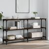 vidaXL konsoollaud, pruun tamm, 150x29x75 cm, tehispuit