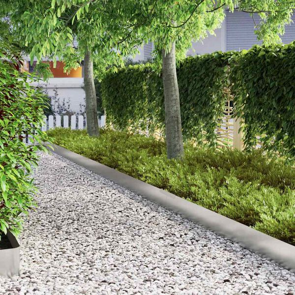 vidaXL Murupiire 4 pcs H&otilde;bedane 450 x 0.05 x 15 cm Tsinkteras