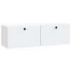 vidaXL Rippuv TV kapp 98 x 31 x 30 cm Valge Tehispuit