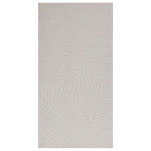 vidaXL Alavaibad Ristk&uuml;lik HUARTE cream 150 x 80 cm Pol&uuml;ester