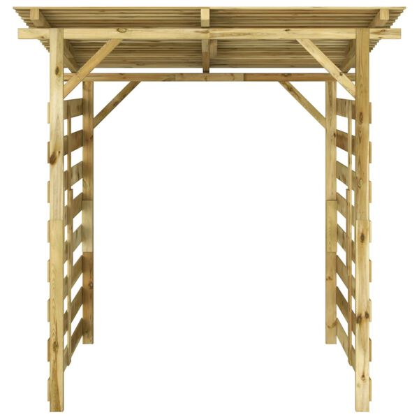 vidaXL aia puukuur, immutatud m&auml;nnipuit