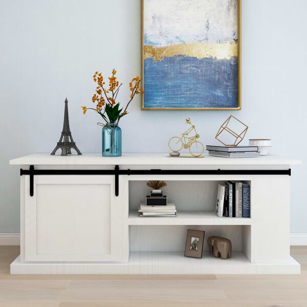 vidaXL minisuuruses liugukse komplekt, s&uuml;sinikteras, 183 cm