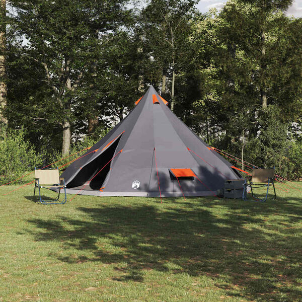 vidaXL Pere Tipi Telk katusega Hall ja oranž 560 x 560 x 300 cm