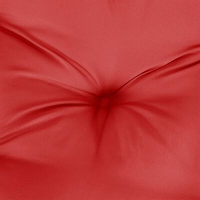 vidaXL euroaluse istmepadi, punane, 70 x 40 x 12 cm, kangas