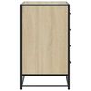 vidaXL Sahtlikapp Sonoma Tamm 70x41x70 cm Engineered Wood