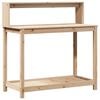 vidaXL riiulitega istutuslaud, 108 x 50 x 109,5 cm, m&auml;nnipuit