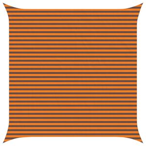 vidaXL P&auml;ikesepuri Oranž ja pruun 4,5 x 4,5 m 100% pol&uuml;ester Oxford