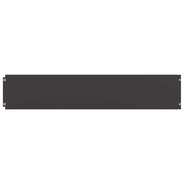 vidaXL Muru&auml;&auml;red 30 tk Must 20x103 cm K&uuml;lmvaltsitud teras