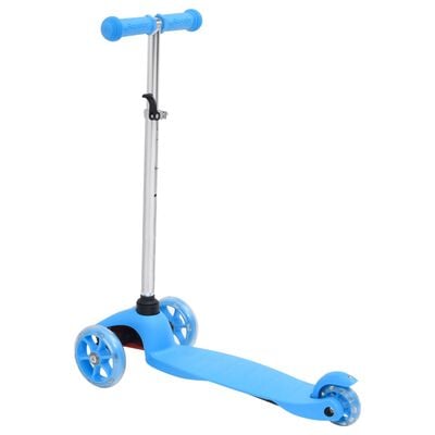 vidaXL 3-rattaline laste tõukeratas reguleeritava käepidemega, sinine