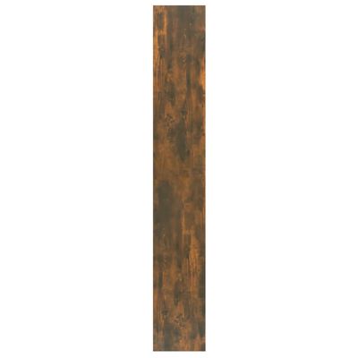 vidaXL raamaturiiul/ruumijagaja, suitsutatud tamm, 40x30x135 cm