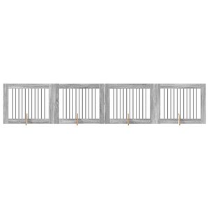 vidaXL Koerav&auml;rav koos aluspuudega 4 pcs Hall Sonoma 100 x 80 cm