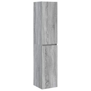 vidaXL Seinale kinnitatav vannitoikapp Hall Sonoma 33 x 34,5 x 160 cm