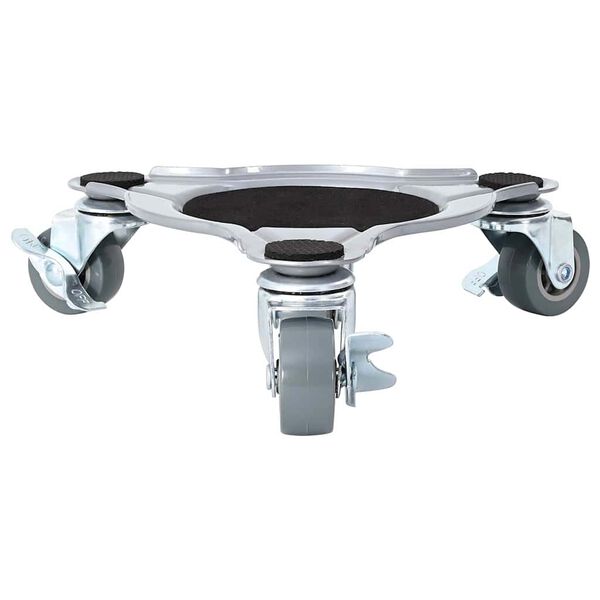 vidaXL m&ouml;&ouml;blirullikud 4 tk t&otilde;stukiga 19 x 17,5 x 6 cm teras 1000 kg