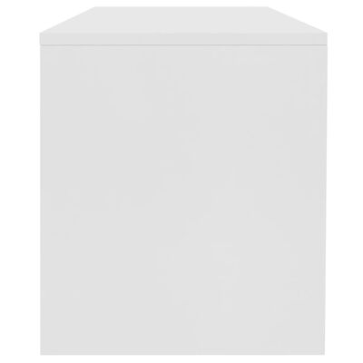 vidaXL kohvilaud, valge, 100 x 40 x 40 cm puitlaastplaat