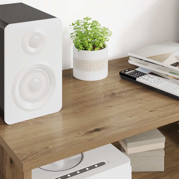 vidaXL Telerikapp K&auml;sit&ouml;&ouml;puu 80 x 35 x 40 cm Tehispuit