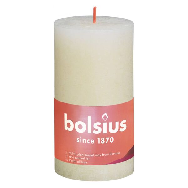 Bolsius sammask&uuml;&uuml;nlad Shine 4 tk 130 x 68 mm p&auml;rlihall