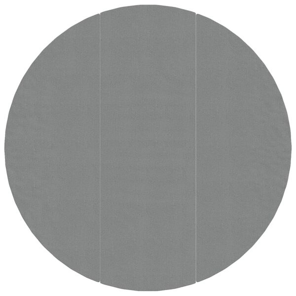 vidaXL basseini alusriie, helehall, Ø396 cm, polüestergeotekstiil