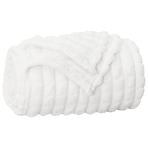 vidaXL Pleedi pleed Valge 150 x 130 cm 0.5 kg Fliis
