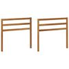 vidaXL K&auml;etugi 2 pcs Naturaalne 79 x 4 x 73 cm Tugev akatsiapuu
