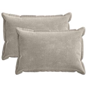 vidaXL Diivanipadi 2 pcs HOUTEN Helehall 50 x 75 cm &Scaron;en&uuml;&uuml;lfabric